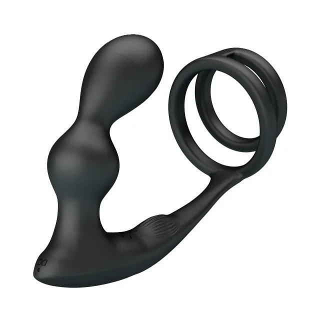 Вібростимулятор простати MR Play Remote Control, 13.5 см (чорний)