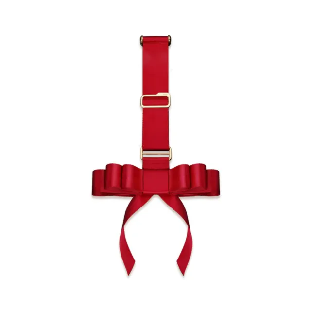 UPKO Portable Bowknot Over-the-door Hand Restraint Gear -, Czerwony, 35 cm