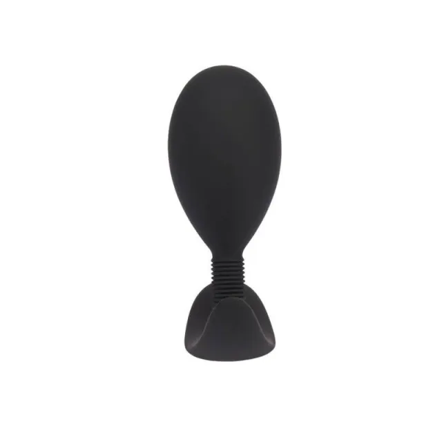 Анальная пробка Black Mont 4 Anal Play Plug L, 11,5 см (черный)