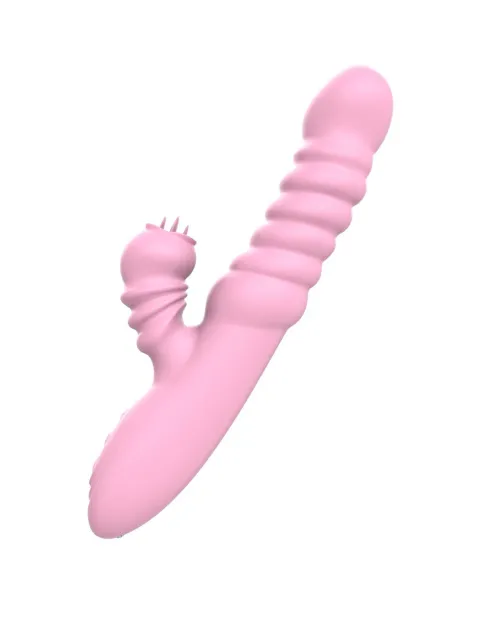 Вибратор B-Series Lyla Vibrating Spear USB, 21 см (розовый)