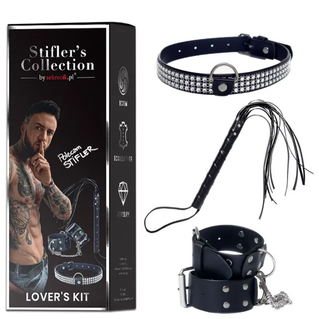 BDSM набір Stifler's Collection Lover's Kit (чорний)