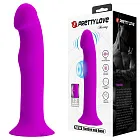 Фаллоимитатор Pretty Love Murray Dildo with Vibration, 19 см (фиолетовый)