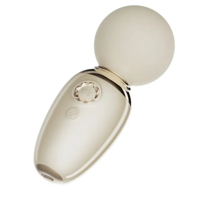 Вибратора для клитора Zalo Ava Ivory, 8,9 см (белый)