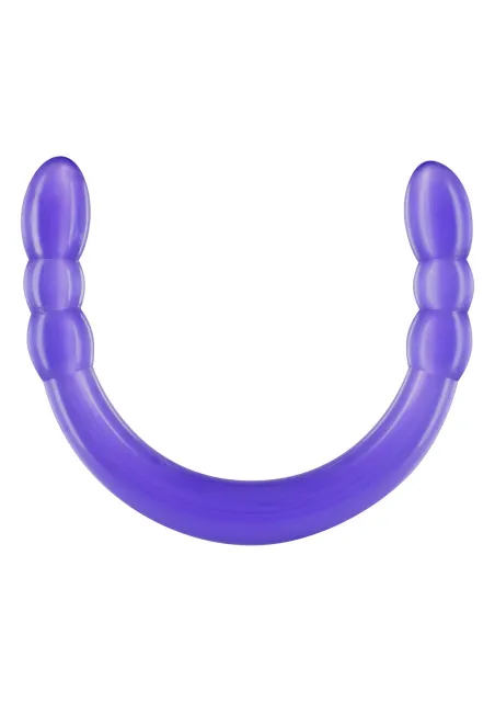 Двухсторонний фаллоимитатор ToyJoy Double Digger, 45 см (фиолетовый)