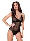 Боди Obsessive 859-TED-1, S/M (черный)