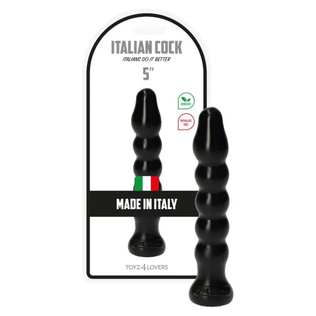 Анальная пробка Toyz4lovers Gaio, 13 см (черный)