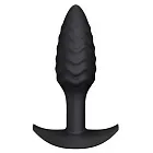 Анальная пробка Dorcel Wavy Plug, 10,6 см (черный)