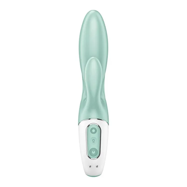 Вібратор-кролик Satisfyer Air Pump Bunny 5+, 21,5х3.6 см (м'ятний)