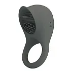 Віброкільце Pretty Love Master Ring, 8 см (сірий)
