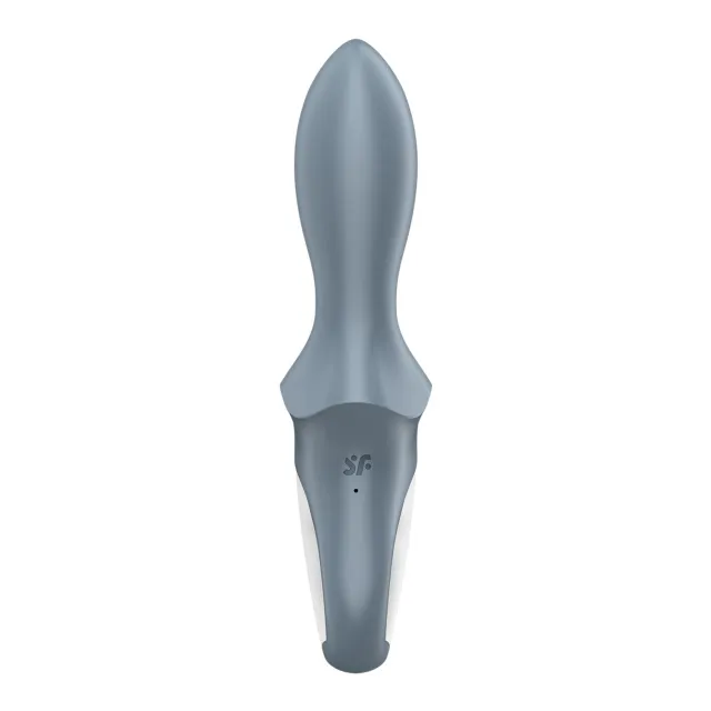 Вибратор Satisfyer Air Pump Booty 1, 17.5 см (серый)