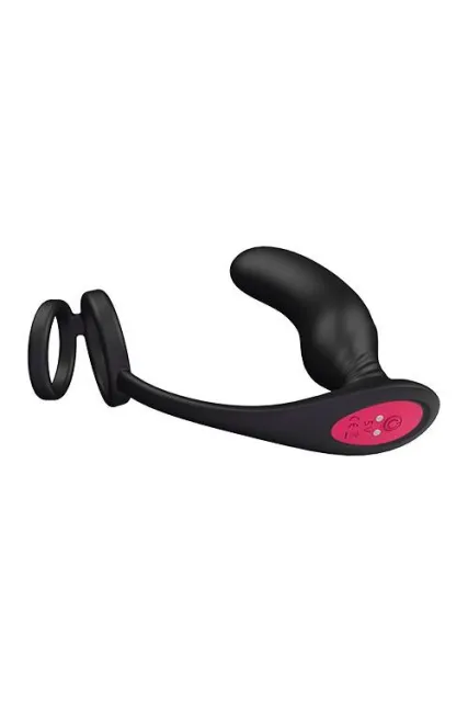 Стимулятор простаты Dream Toys Cheeky Love Remote P-Pleaser, 13.4 см (черный)