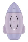 Satisfyer Mission Control - Bezdotykowy stymulator łechtaczki z wibracjami, Fioletowy, 10 cm