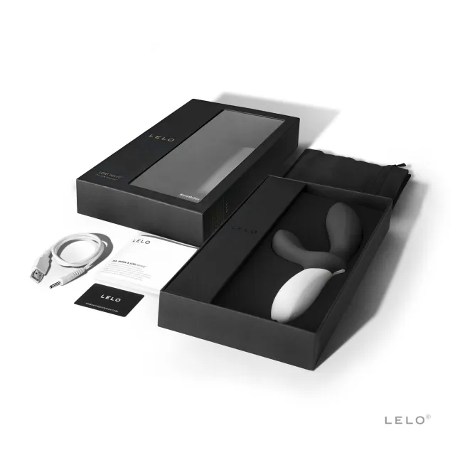 Стимулятор простаты Lelo Loki Wave, 19,6 см (черный)