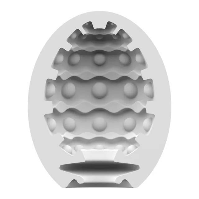 Набор мастурбаторов Satisfyer Masturbator Egg Set, 3 шт (белый)