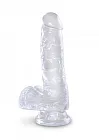 Dildo King Cock Clear 6 Inch, 17,7 cm (przezroczyste)