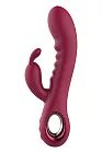 Вибратор-кролик Glam Rabbit Vibe, 22 см (красный)