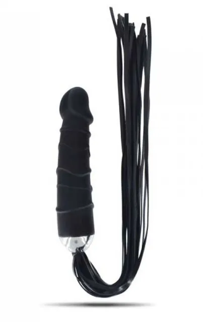 Toyz4lovers Real Anal Whip Small - Korek analny, Czarny, 15.5 cm
