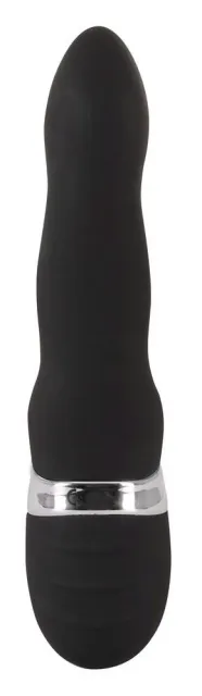 Вібратор-кролик Sweet Smile Rechargeable Blacky, 21 см (чорний)
