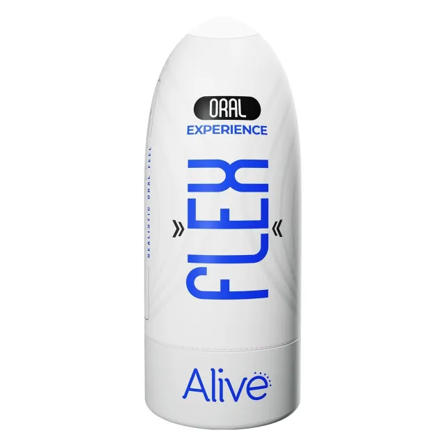 Мастурбатор Alive Flex Oral Experience, 16 см (тілесний)