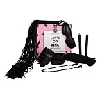 BDSM набор Dream Toys Pleasure Box Lets Go Kink, 7 шт (черный)