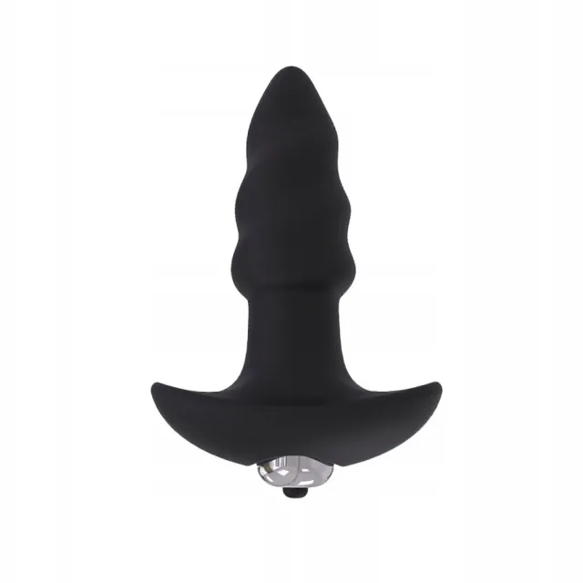 Dream Toys Star Arrow - Korek analny, Czarny, 10 cm