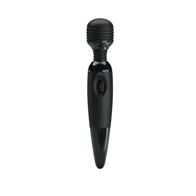 BAILE Power Wand - Wibrator, Czarny, 25 cm