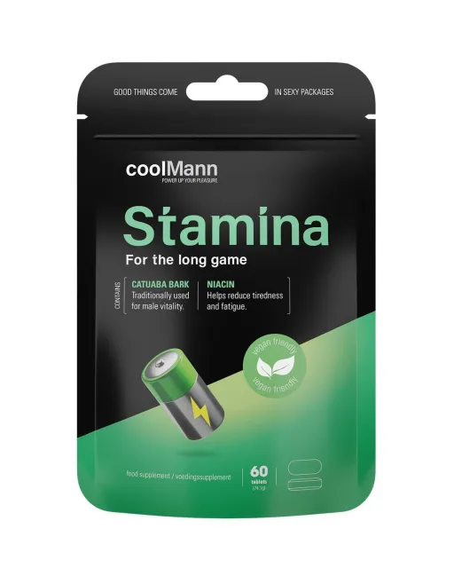 Таблетки CoolMann Stamina, 60 шт