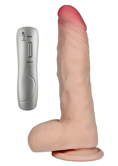 Вибратор B - Series Real AchiIles-Loveclonex 7,5", 21 см (телесный)