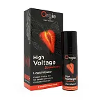 Рідкий вібратор Orgie High Voltage Strawberry, 15 мл