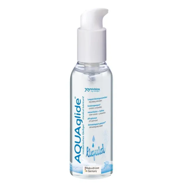 JoyDivision Aquaglide Liquid - Lubrykant na bazie wody, Bezzapachowy, 125 ml