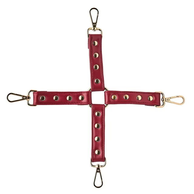Фиксатор для бондажа Dream Toys Blaze Elite Hogtie Red (красный)