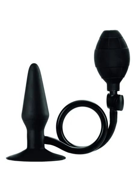 CalExotics Booty Call Booty Pumper Small - Korek analny, Czarny, 9.5 cm