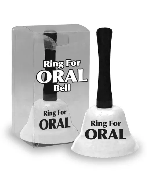 Дзвіночок для сексу Little Genie Ring the Bell for Oral, 13.5 см (білий)