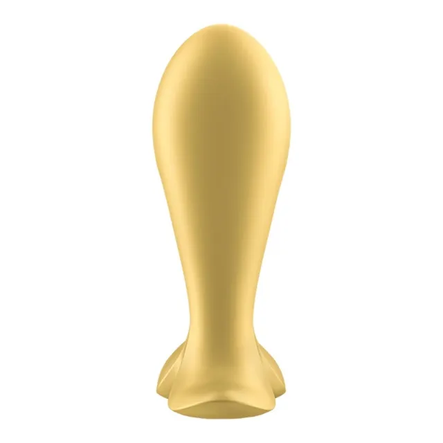 Satisfyer Intensity Plug - Korek analny z wibracjami, Złoto, 11, 3 cm