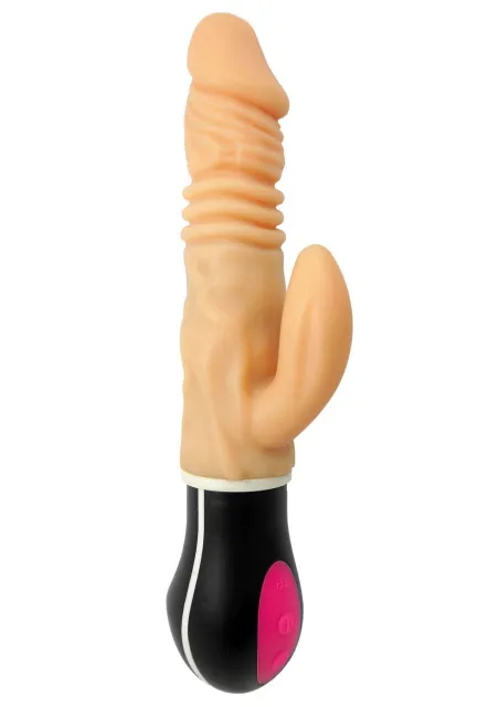 Boss Series Weather Uranus - Wibrator królik, W kolorze cielistym, 27 cm