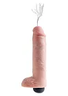 Фалоімітатор з еякуляцією King Cock Squirting Cock, 25,4 см (тілесний)