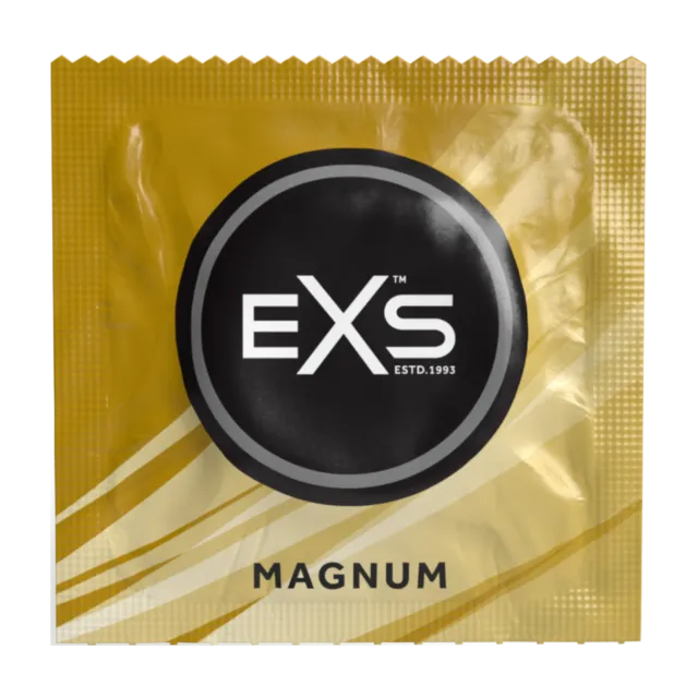 EXS Magnum - Prezerwatywy, Przezroczysty, 19 cm