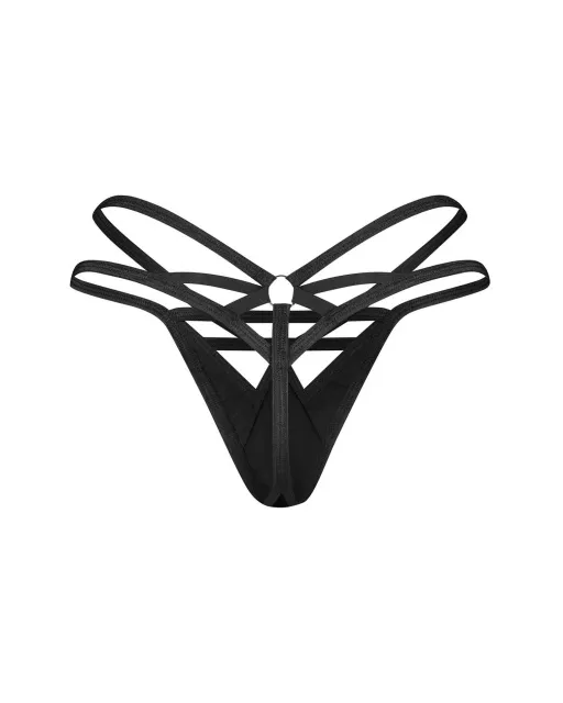 Стринги Obsessive Keira Lise, S/M (черный)