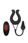 Вібратор Dream Toys Rings of Love Remote Multi Teaser, 23 см (чорний)