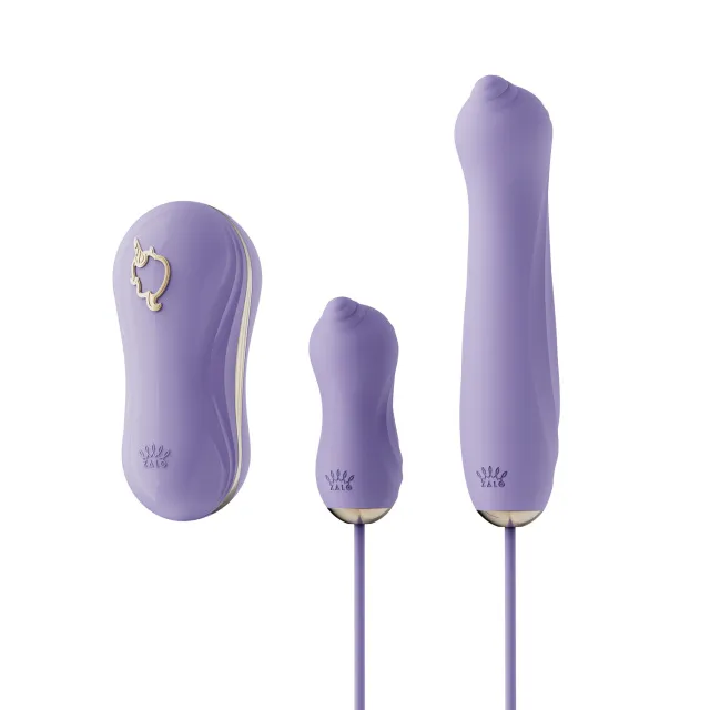 Набор секс-игрушек Zalo Rose Series Unicorn Set 3-in-1, 3 шт (фиолетовый)
