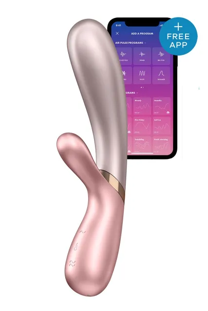 Вібратор-кролик Satisfyer Hot Lover, 20 см (рожевий)