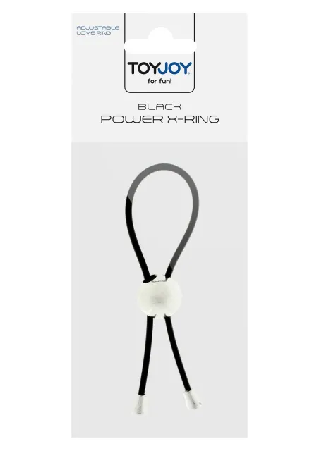 Эрекционное кольцо ToyJoy Power X Ring Black (черный)