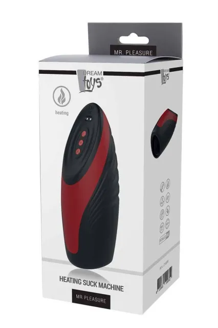 Мастурбатор с вибрацией и подогревом Dream Toys Mr Pleasure Heating Suck Machine (мульти)