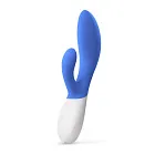 Вібратор-кролик Lelo Ina Wave 2, 20 см (синій)