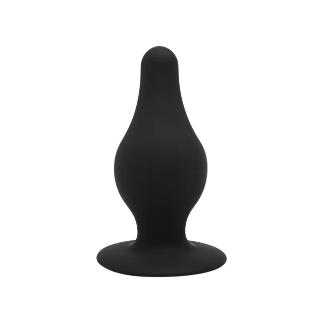 Анальная пробка SilexD Model 2, 7,2  см (черный)