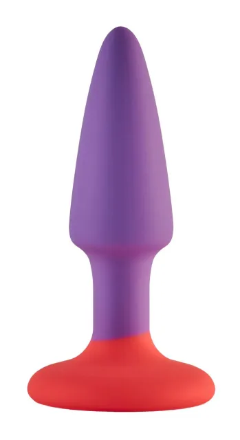 Анальная пробка Dream Toys Bounce Buddy Small, 9 см (фиолетовый)