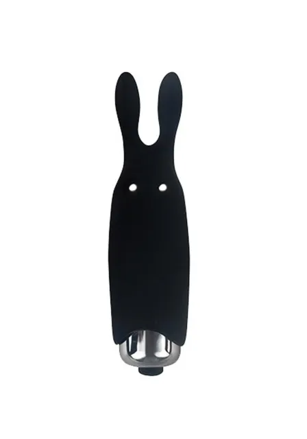 Вибратор для клитора Adrien Lastic Pocket Vibe Rabbit, 8.5 см (чёрный)