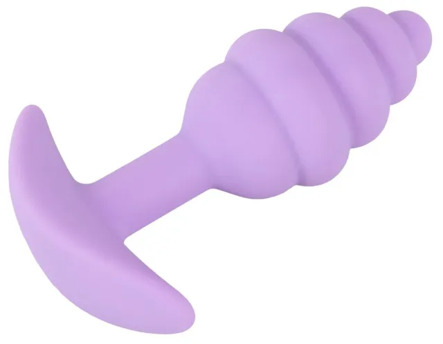 Анальная пробка Cuties Mini Butt Plug, 7,5 см (фиолетовый)