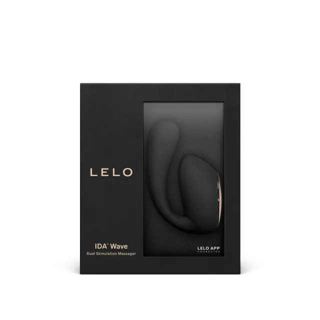 Вибратор Lelo Ida Wave, 9,3 см (черный)