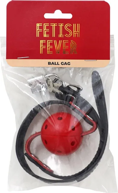 Кляп Fetish Fever Ball Gag, 4 см (червоний)